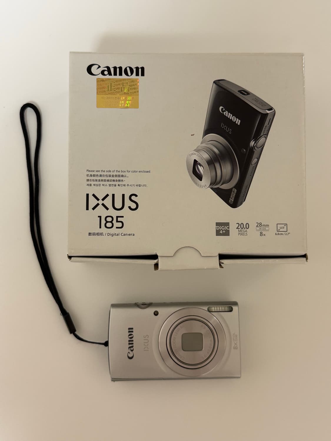 캐논 IXUS 익서스185 실버 상품이미지1