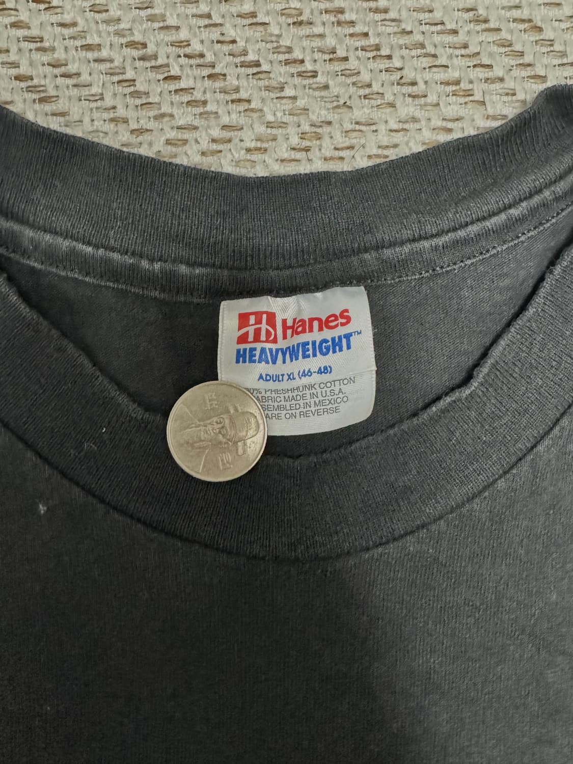 (XL) 9Os 카멜 프로모 이클립스 포켓 티셔츠 상품이미지4