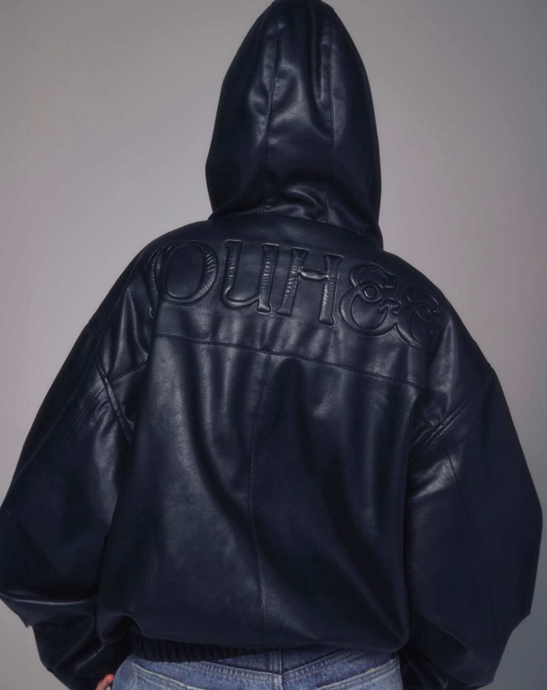 유희 레더 점퍼 가죽 자켓 상품이미지4