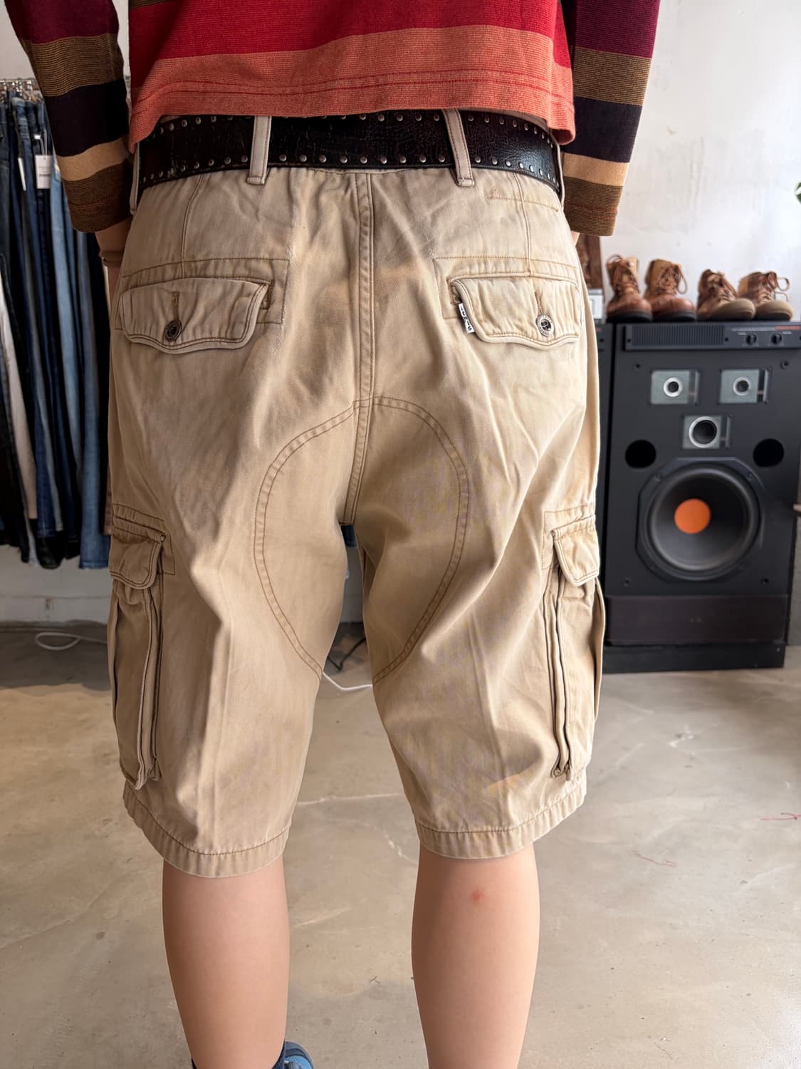 30) Levi's 플랩 포켓 절개 카고 쇼츠 상품이미지1