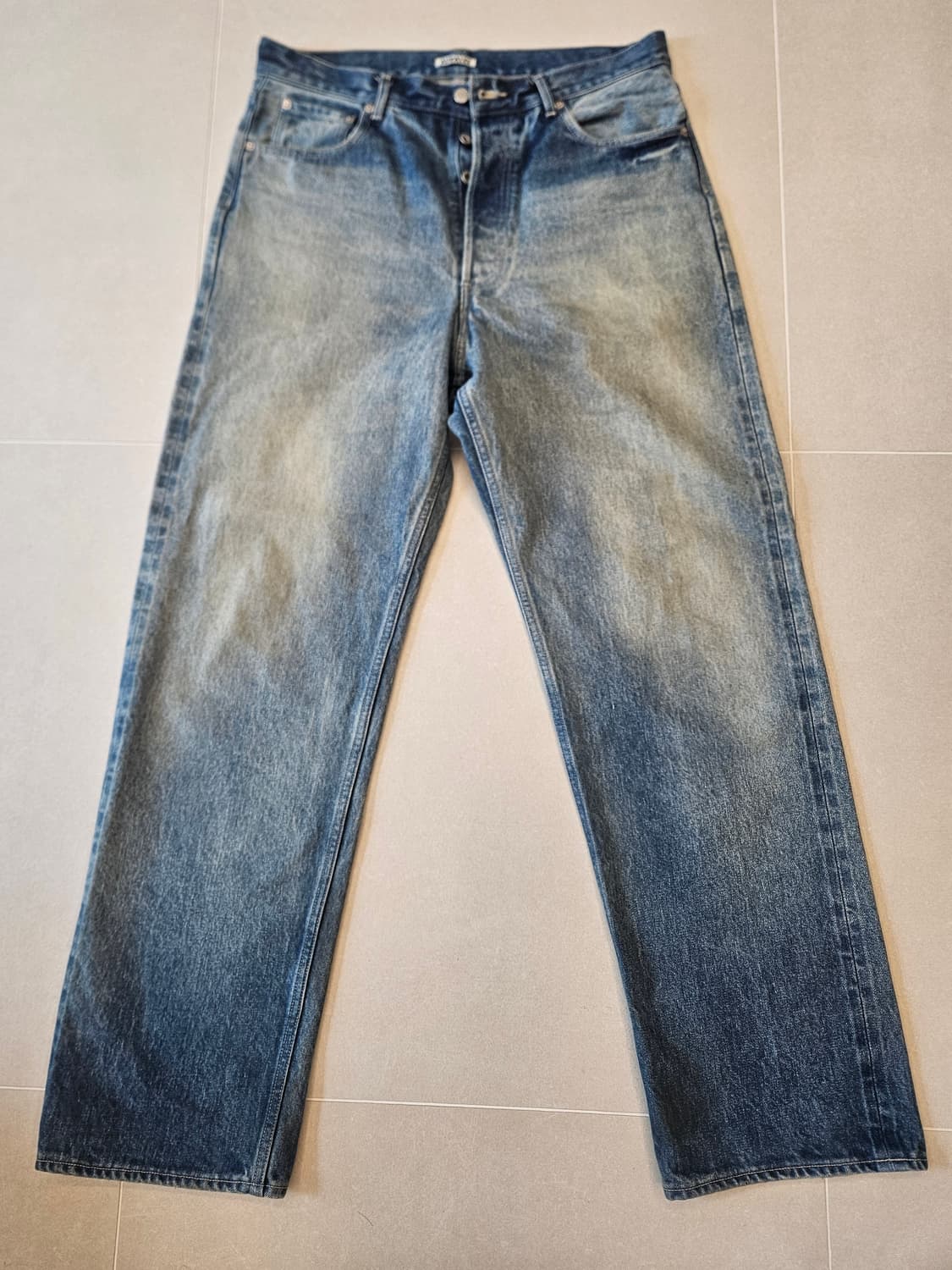 (4) 오라리 24aw 셀비지 헤비 데님 상품이미지1