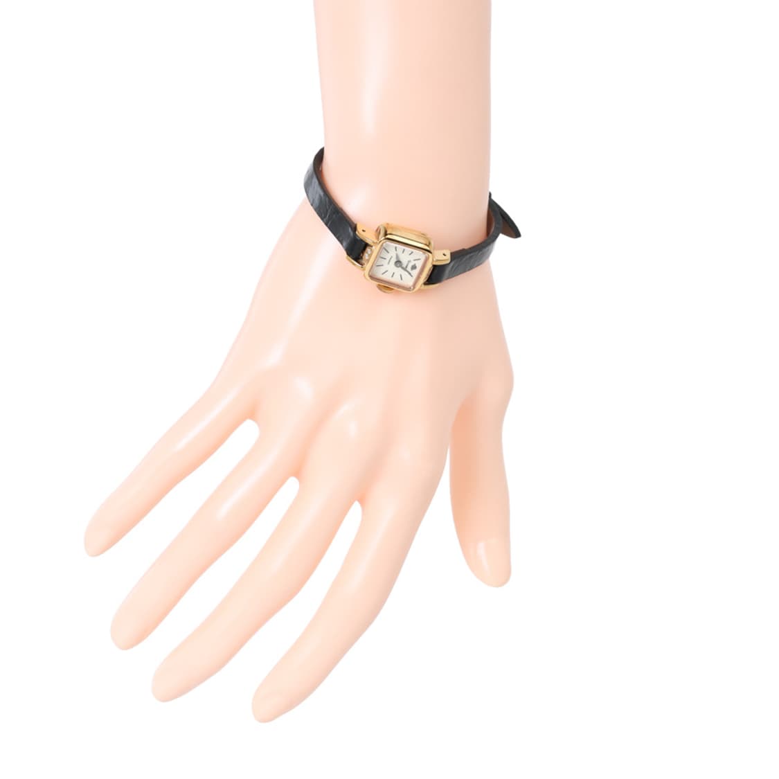 로즈몽 금장 스퀘어 스틸 가죽 시계 미니시계 RS#5-06 상품이미지9