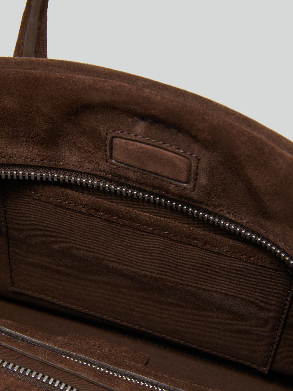 렉토 싱글러 토트백 미디엄 모시 브라운 상품이미지7