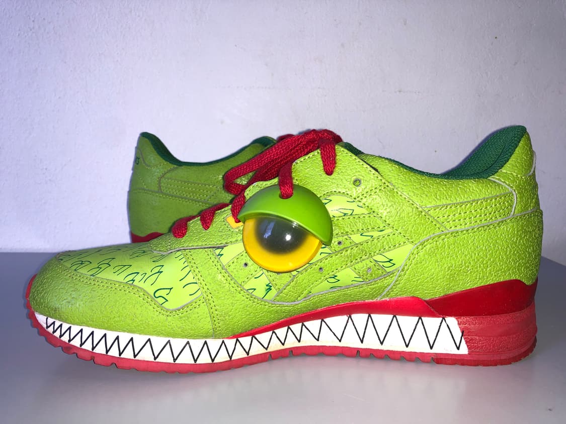 아식스 Asics X ALIFE 젤 라이트 III 그린 몬스터 275 상품이미지5