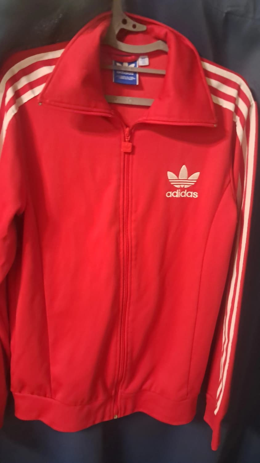 아디다스 Y2K 유로파 슬림핏 레드 져지 100 상품이미지1