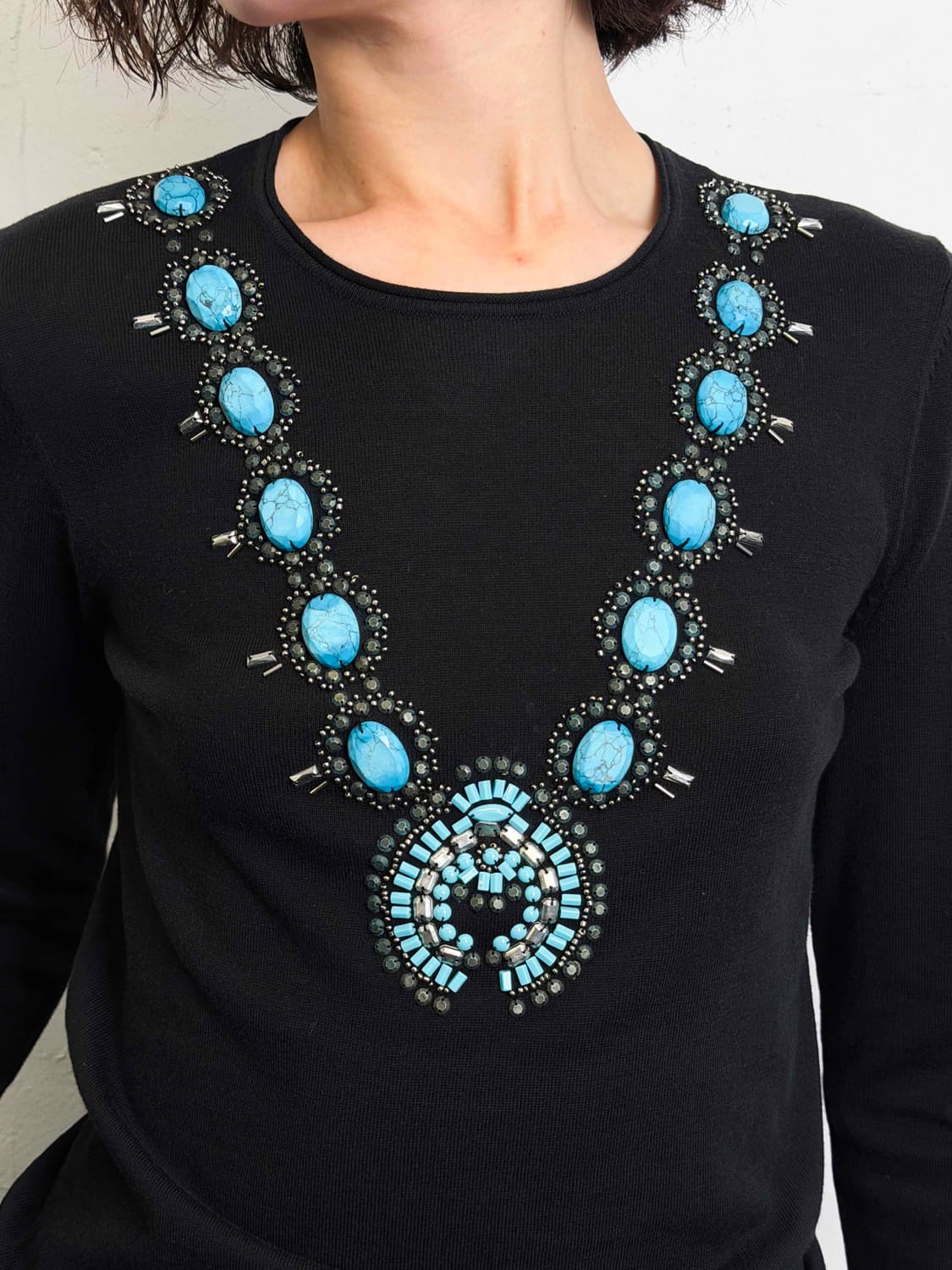 native american necklace long sleeve  상품이미지1