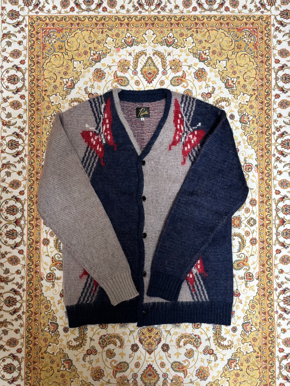 니들스 X 프릭스 스토어 모헤어 빠삐용 가디건 상품이미지1