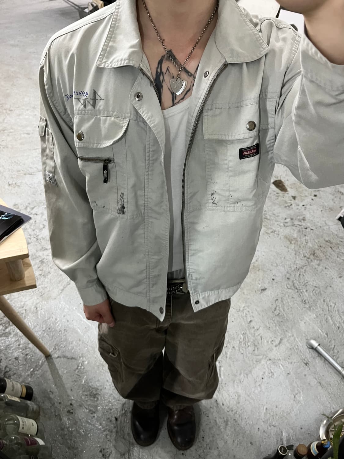 A.D GEAR dirty work jacket 상품이미지3