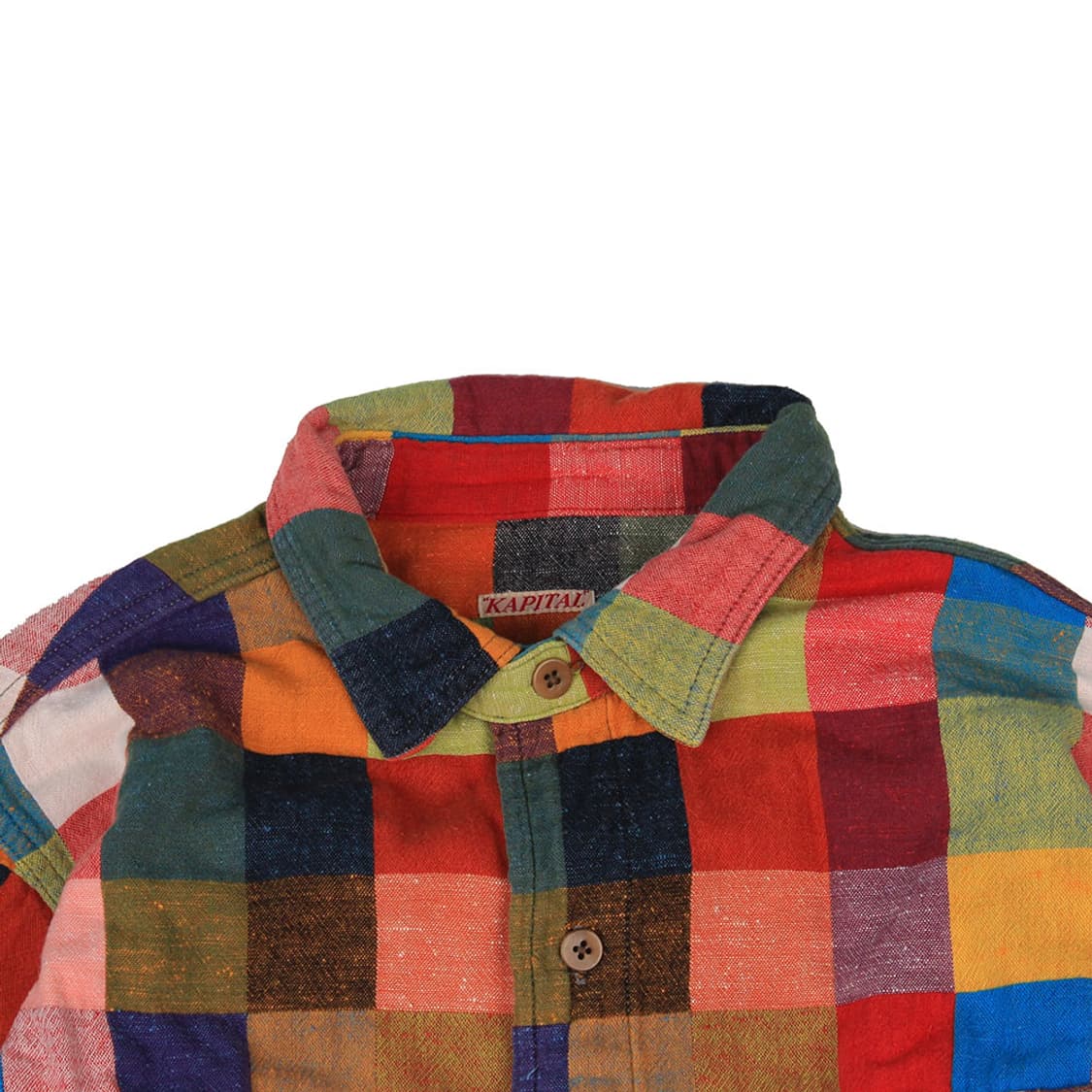 캐피탈 KAPITAL 패치워크 셔츠 상품이미지5
