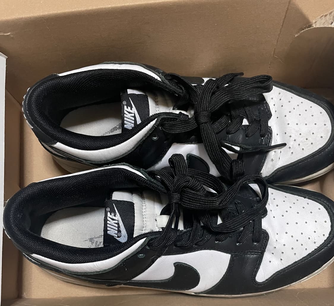 나이키 덩크 로우 블랙/화이트 범고래260 상품이미지1