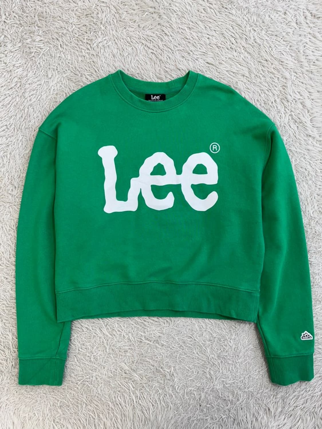 LEE 리 크롭 맨투맨/#2672 상품이미지1