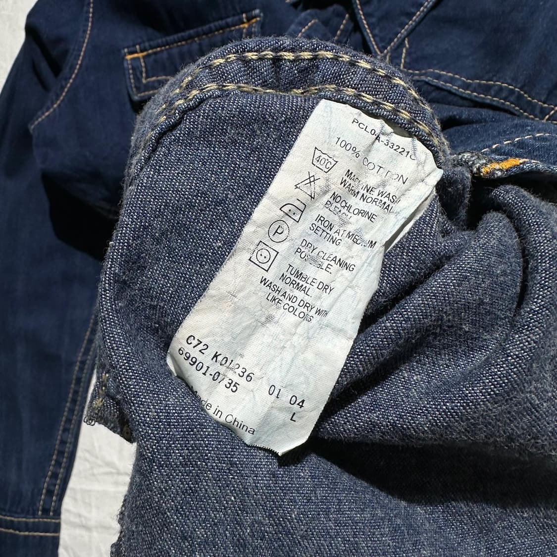 리바이스 TYPE-1 데님 셔츠 상품이미지8