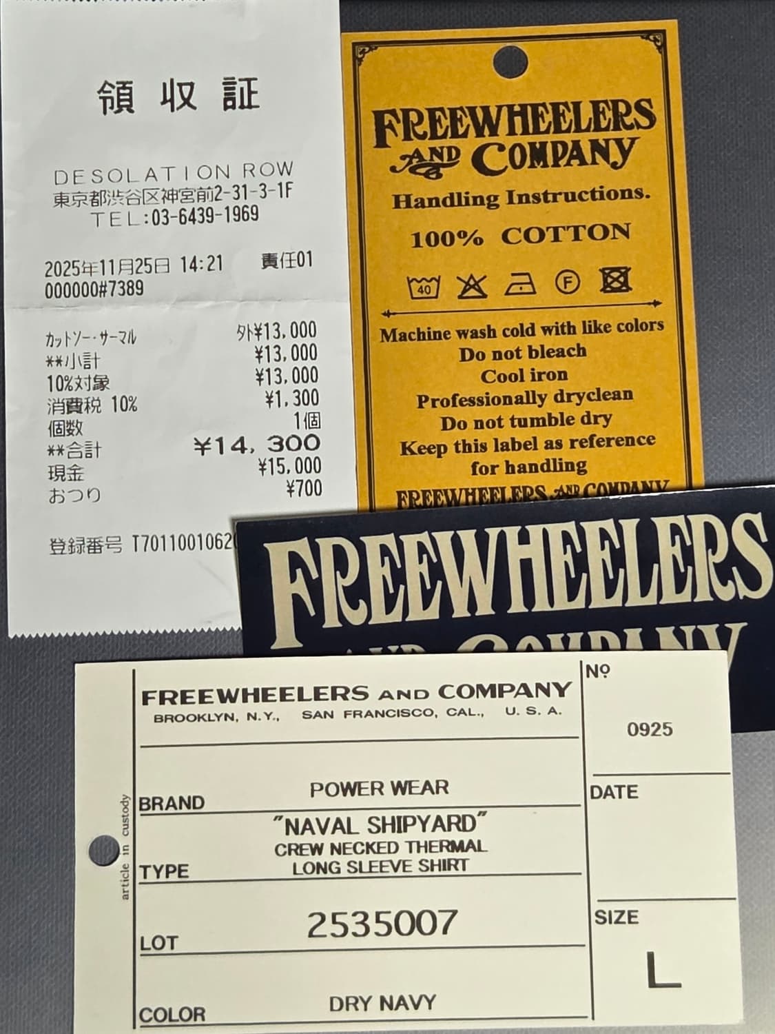 프리휠러스 크루넥 써멀 롱슬리브 판매 상품이미지3