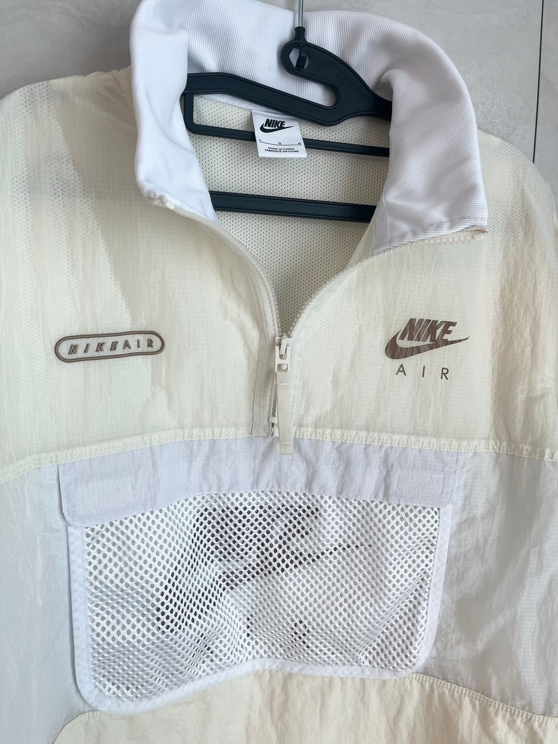 나이키 에어 우븐 라인드 바람막이 코코넛 밀크 [L] 상품이미지5