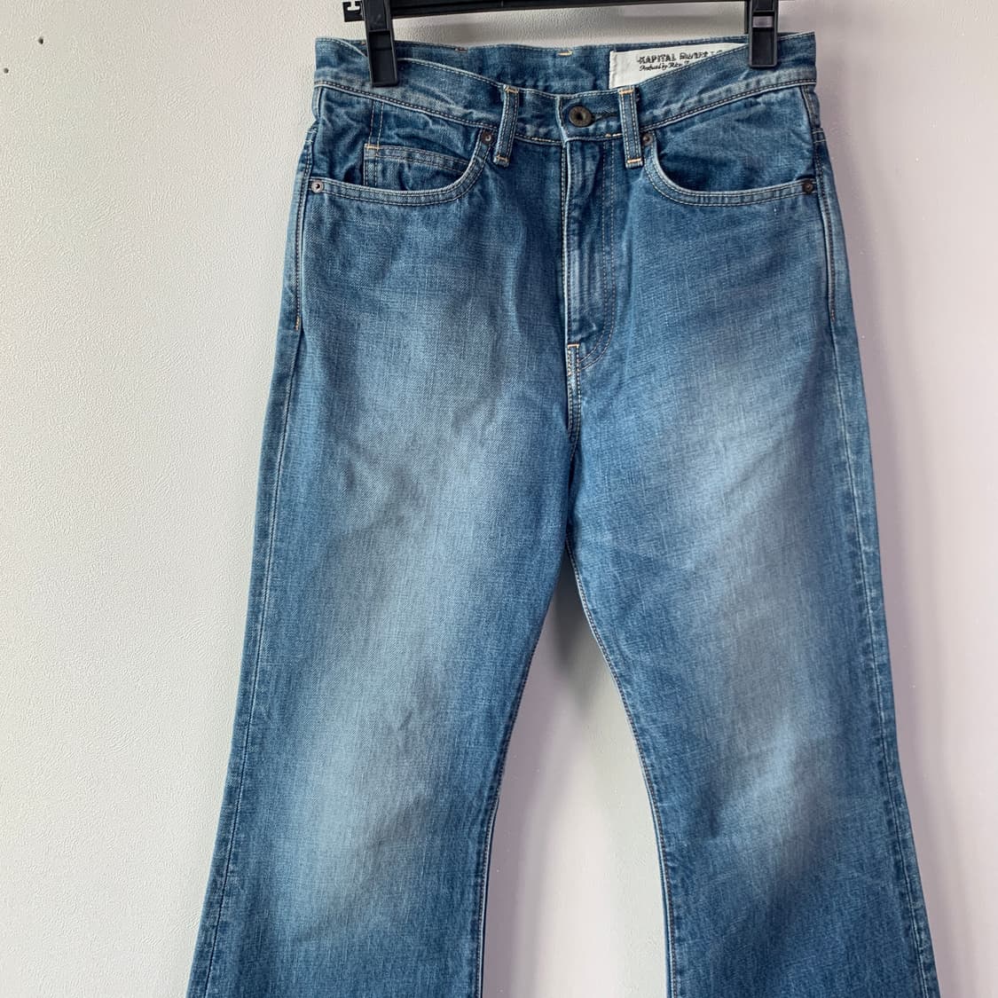 14oz 오카벨보 5p 플레어 데님 상품이미지4