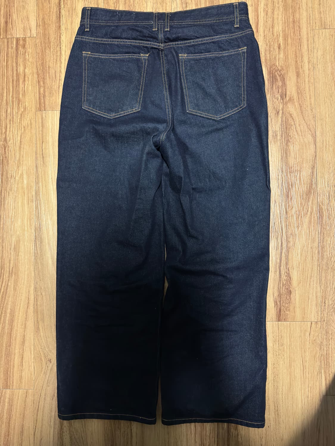 홀리선 블루본 와이드 5 포켓 데님 L 상품이미지3