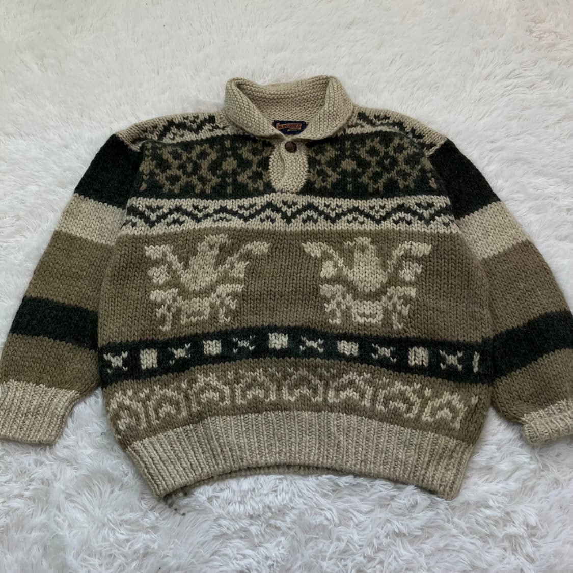 초희귀 카키 이글 코이찬 o-791 y2k 스트릿 갸루 펑키 일본빈티지  상품이미지2