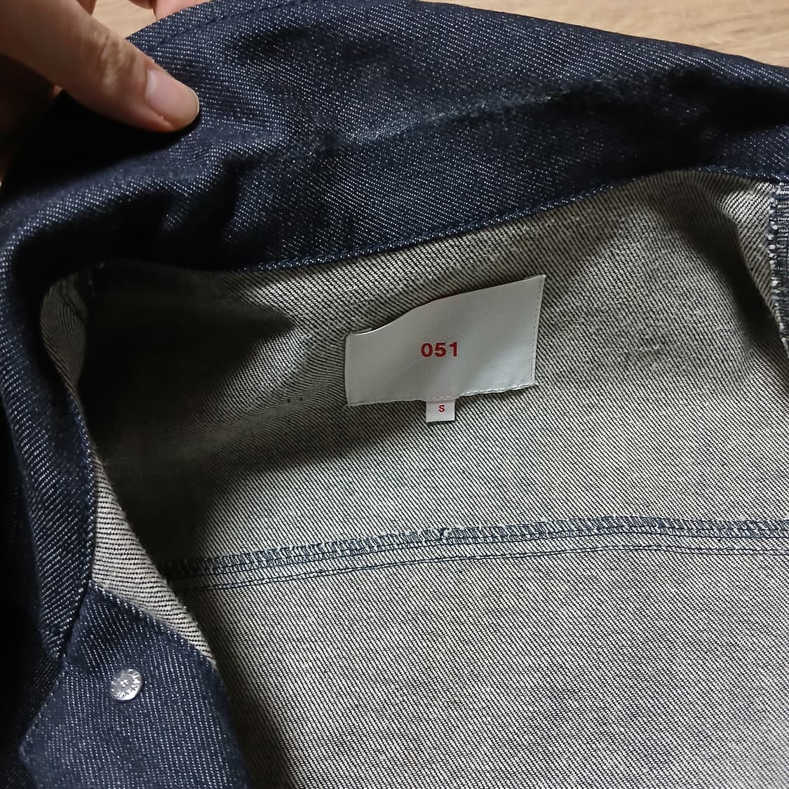 plac 051 플랙 데님 칸디아니 트러커 청자켓 상품이미지7