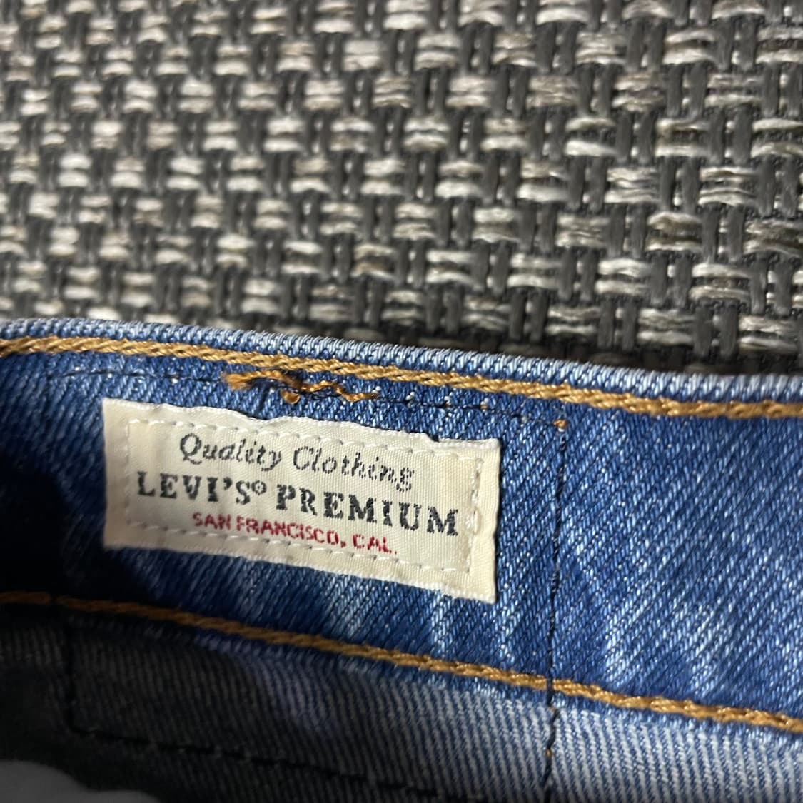 (26) 리바이스 중청 버튼플라이 데님 팬츠 상품이미지4