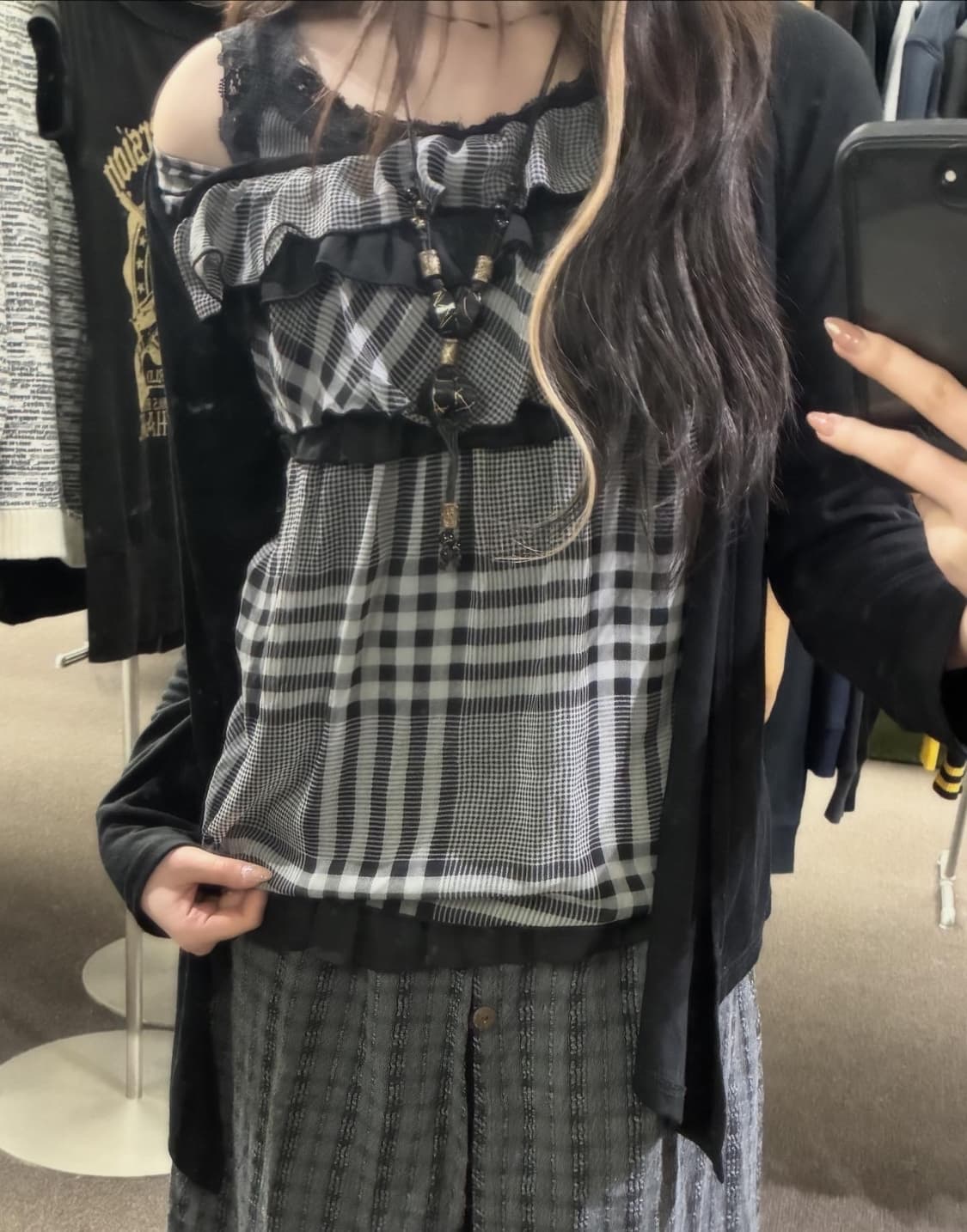 Monochrome Grunge ♟️🫐 상품이미지5