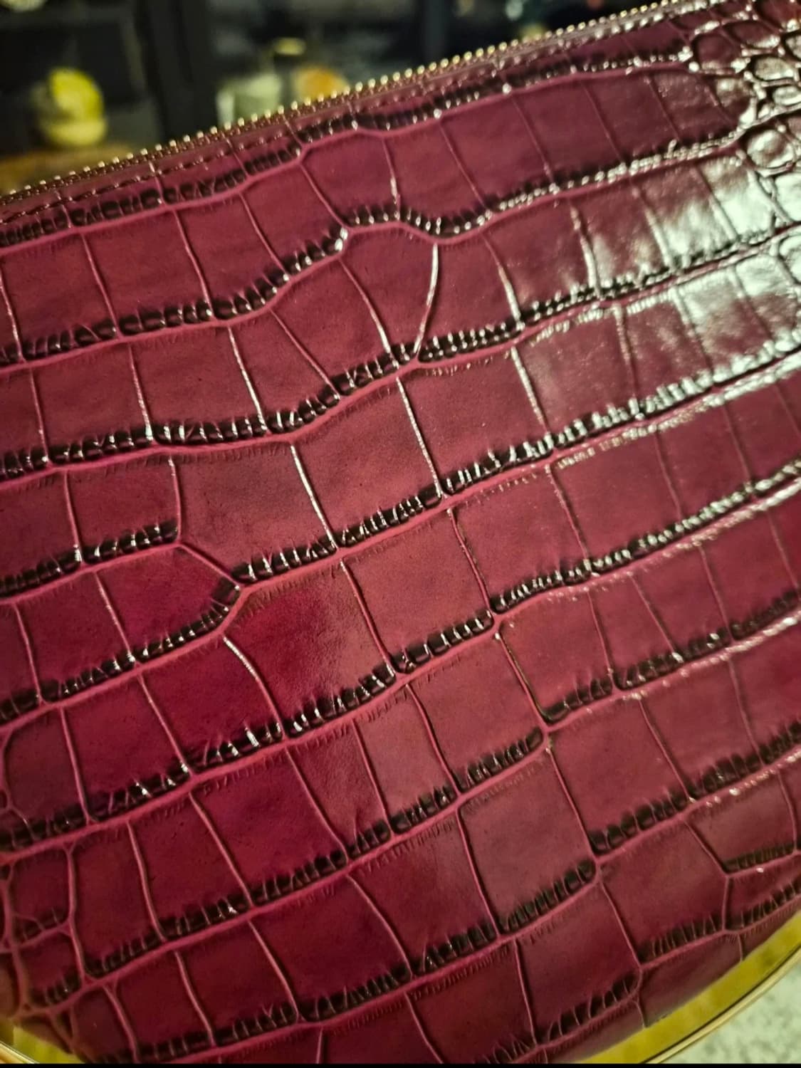 리얼소가죽 악어패턴 숄더 & 클러치 상품이미지4