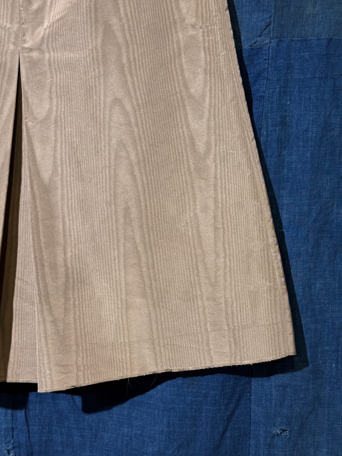 28inch ) PRADA Moire Silk Slit Skirt 상품이미지6