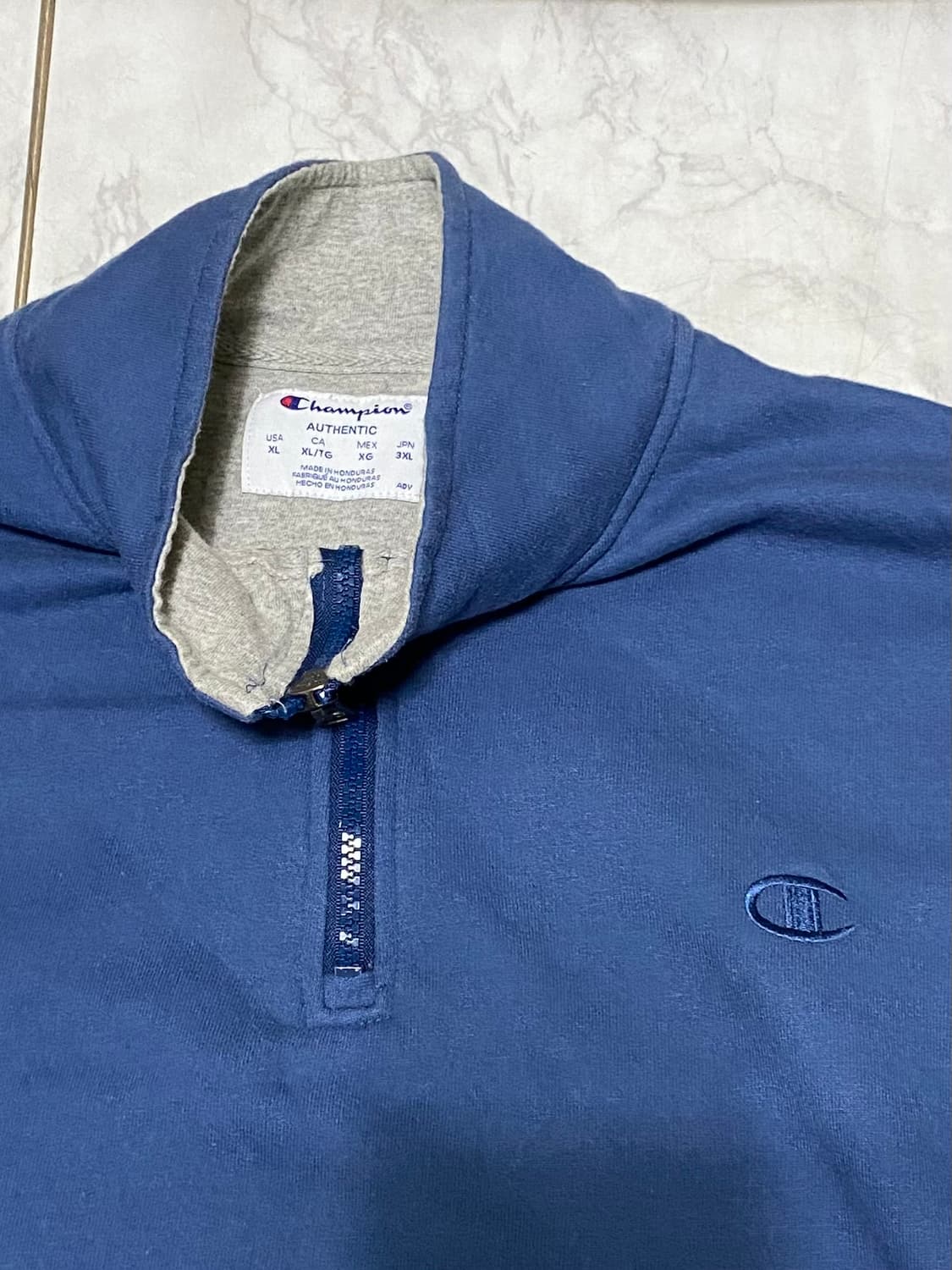 챔피온 하프집업 반집업 아노락 3XL 상품이미지3