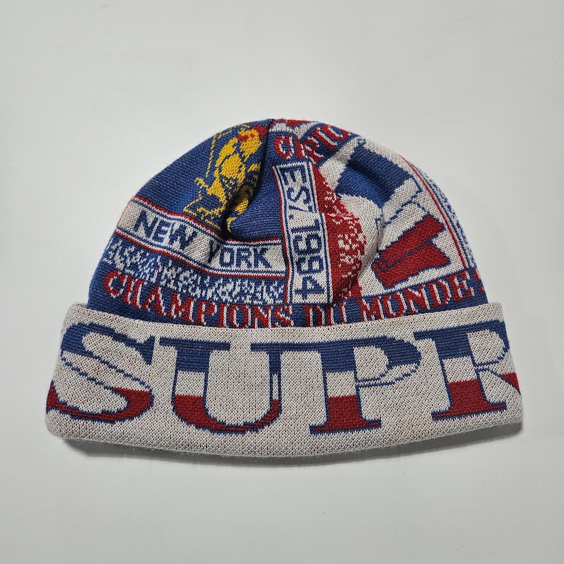 슈프림 스카프 비니 상품이미지1