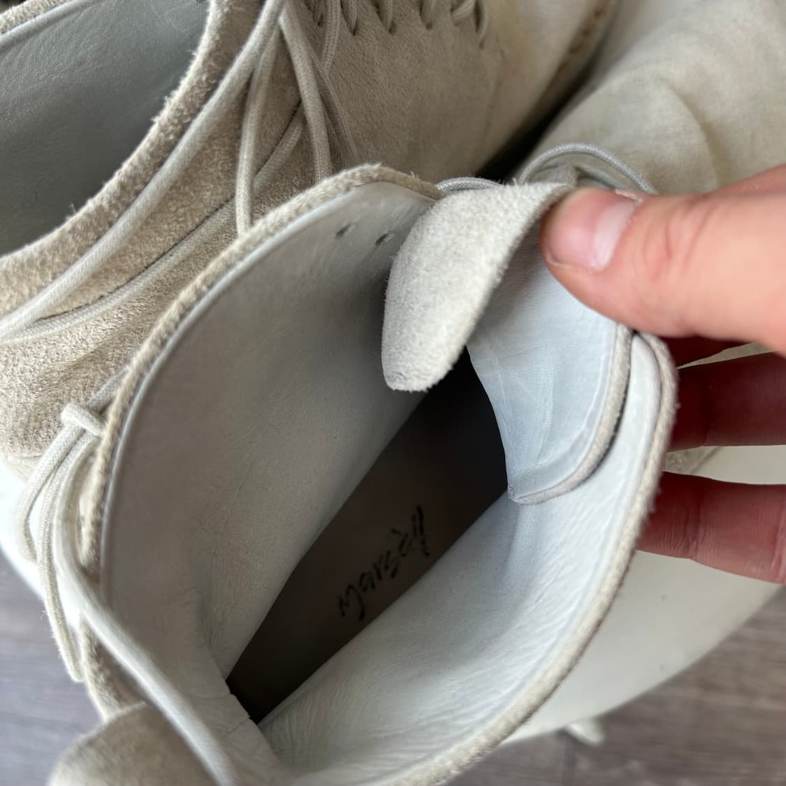 마르셀 스웨이드 레이스 업 부츠 상품이미지6