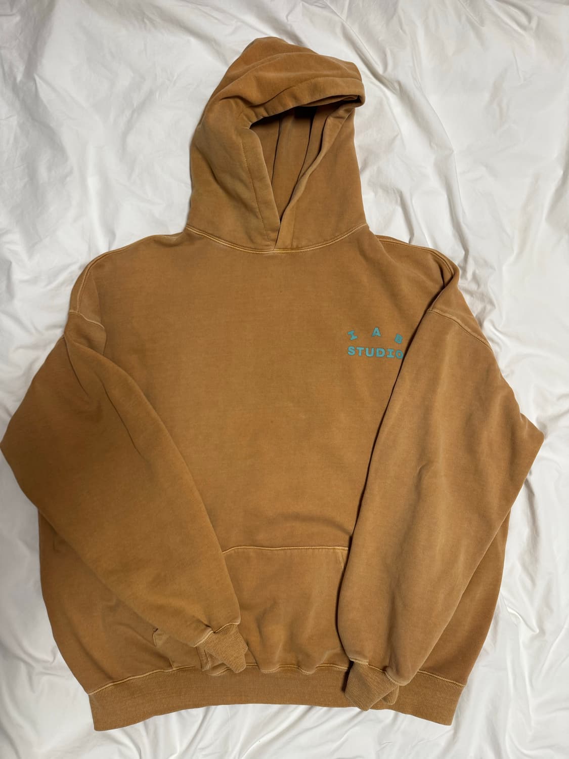 아이앱 스튜디오 후드 카멜 옐로우 상품이미지2