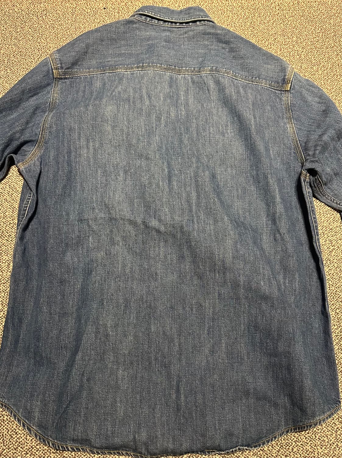 리바이스 일본판 레드탭 데님 셔츠 m 상품이미지4