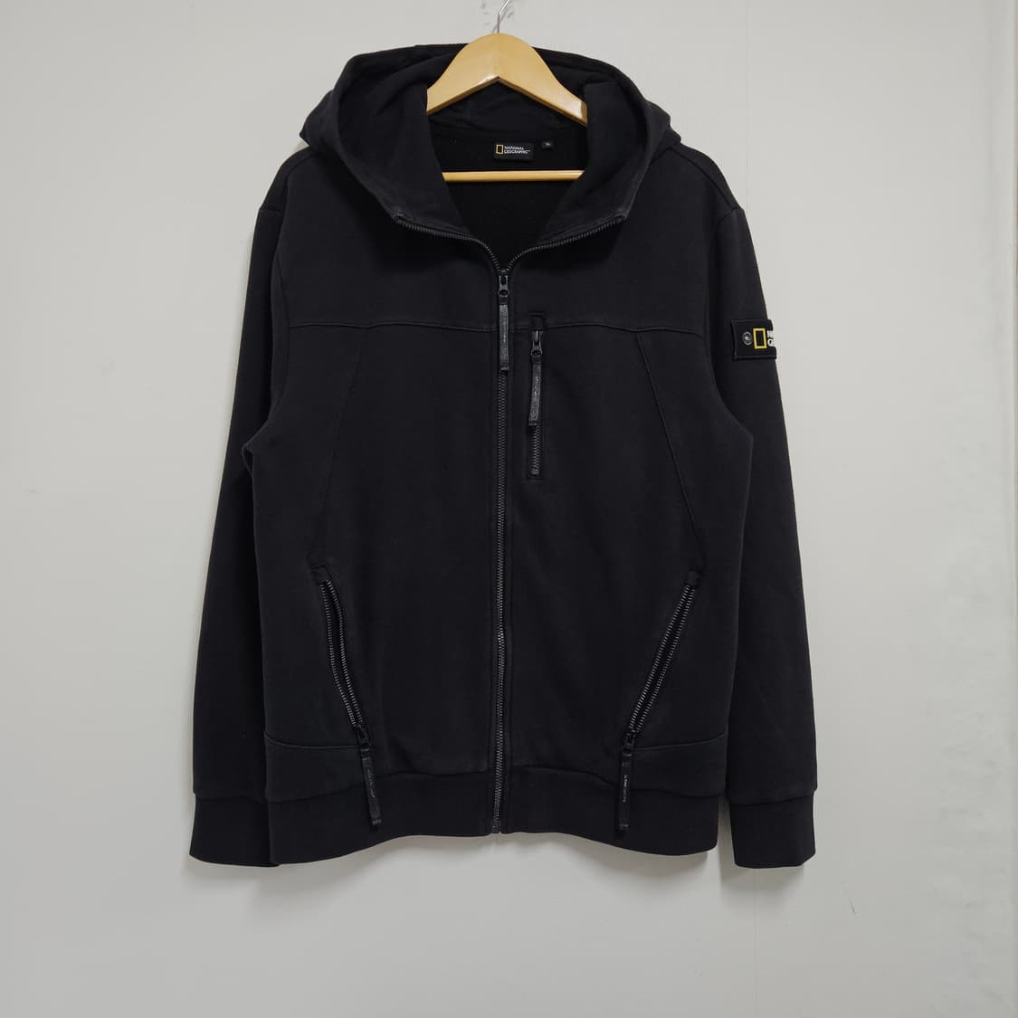 내셔널지오그래픽 와펜 풀집 후드집업 XL 105 상품이미지2