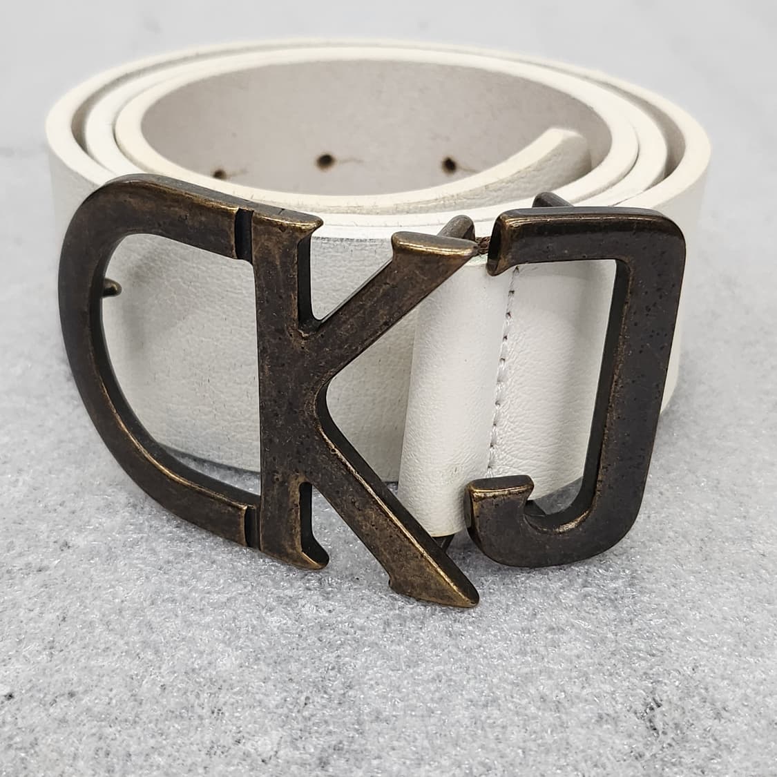 이태리제 정품 Calvin Klein Jeans 가죽 벨트 상품이미지2