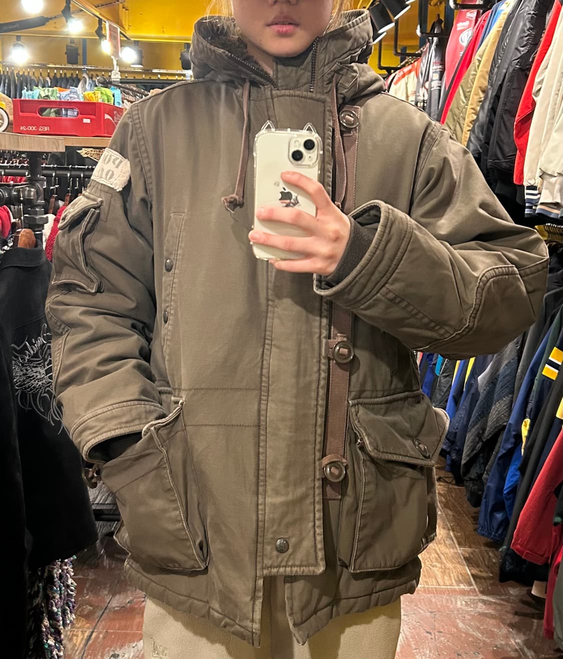 [HI] 폴로진스 패딩 브라운 상품이미지2