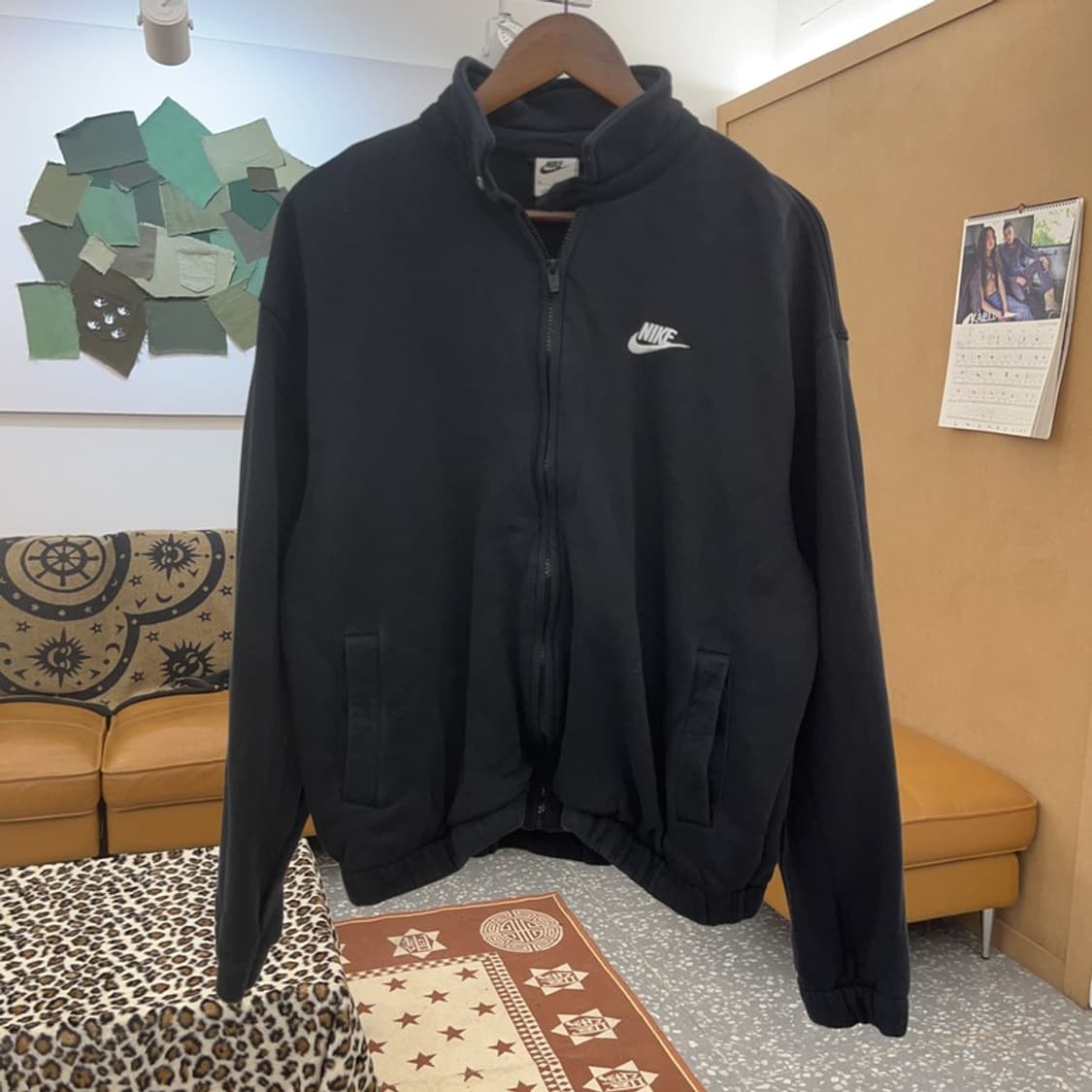 나이키 캐주얼 클럽 해링턴 약기모 집업 자켓 XL C09201 상품이미지3