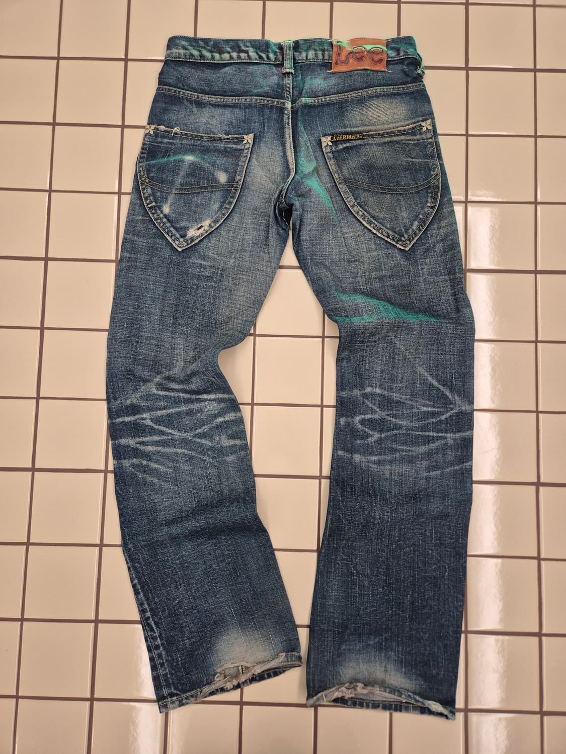 Lee 브랜드의 빈티지 라이더스 데님 팬츠 상품이미지3