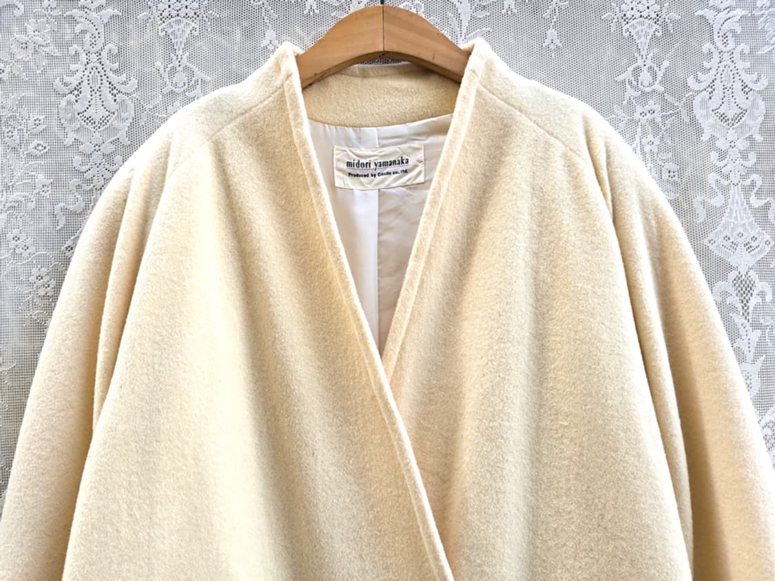 80s 미도리 야마나카 빈티지 코트 (made in japan) 상품이미지2