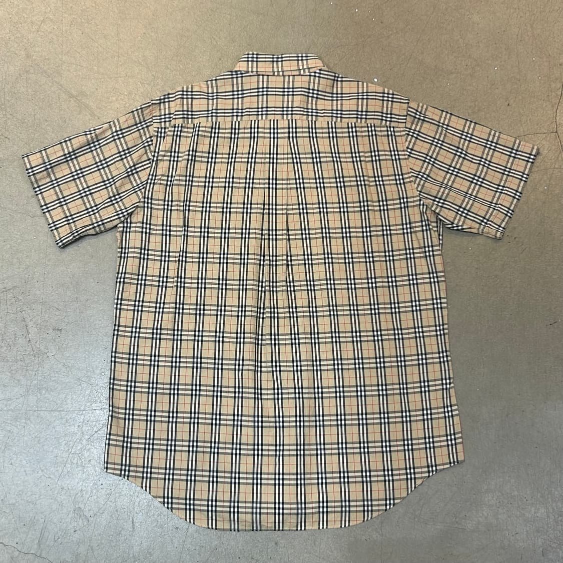 41(L) 버버리 노바체크 반팔 셔츠 상품이미지3