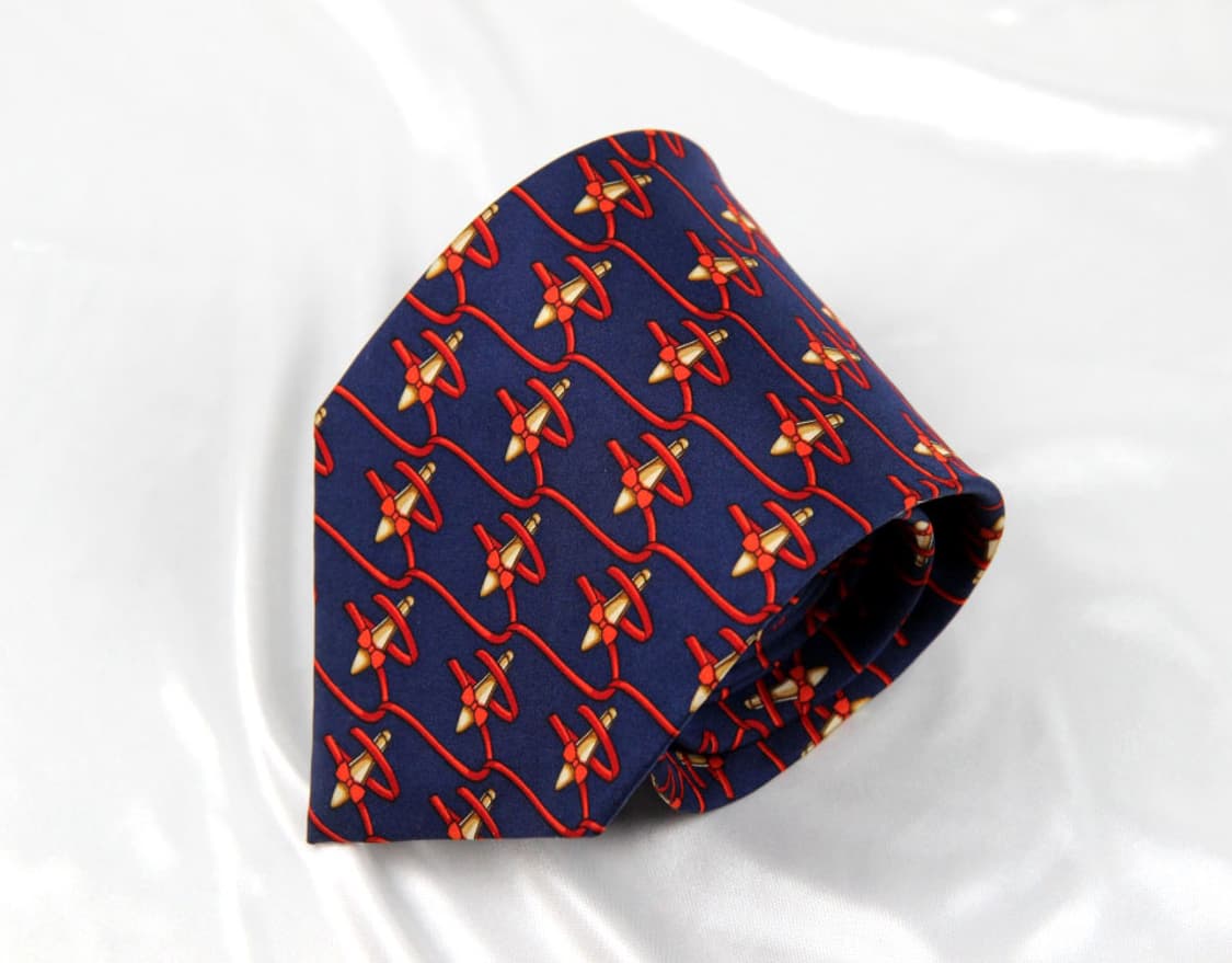 발리 9.7cm A+등급 스위스 남자 명품 넥타이 BALLY 상품이미지1