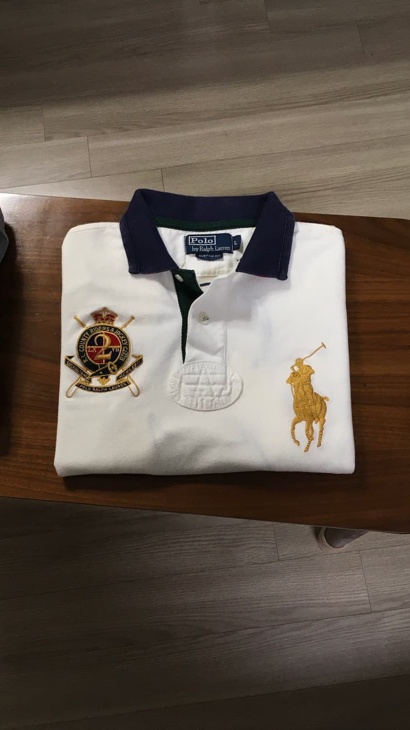 폴로 빅포니 긴팔 화이트 상품이미지1