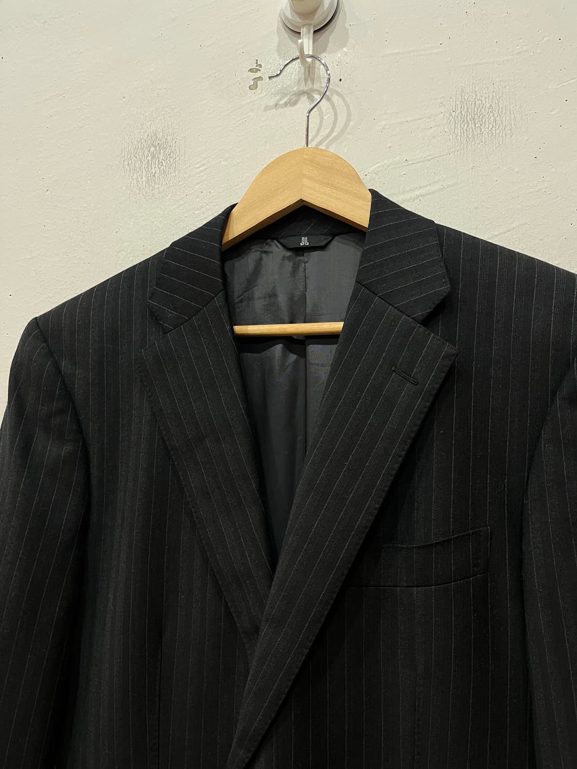 LANVIN 랑방 2B 스트라이프 울 실크 블레이저 자켓 상품이미지4