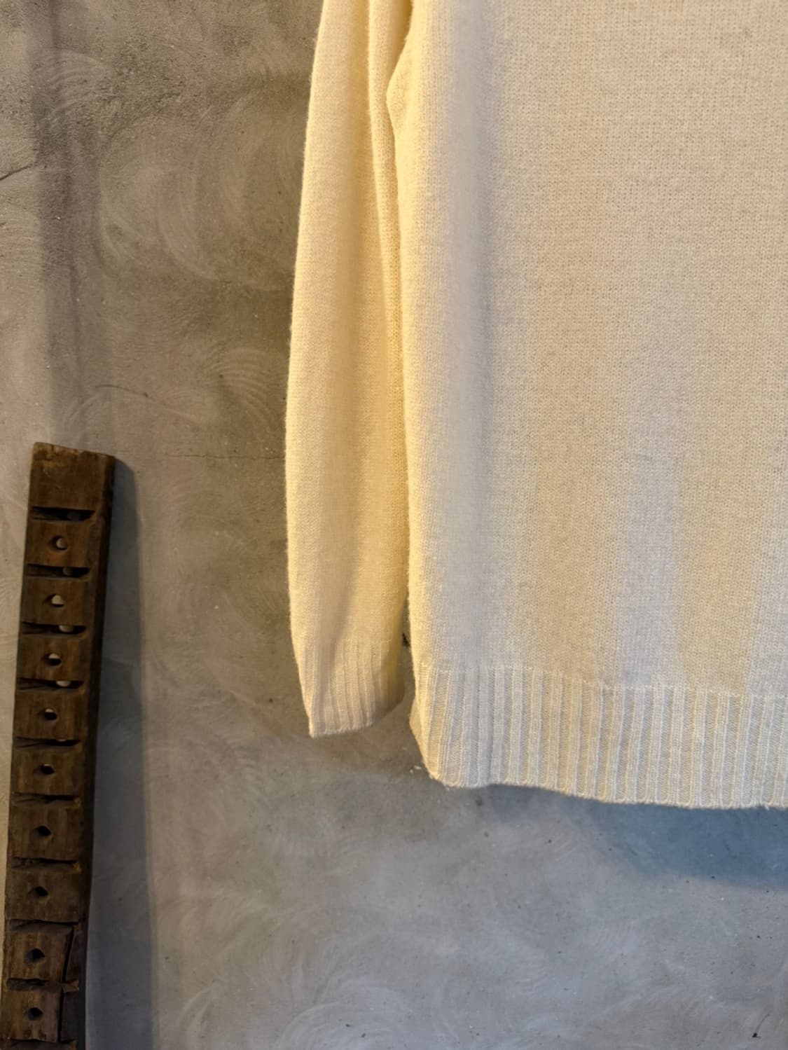 파일멜런지 셔틀랜드울 니트 66~77 상품이미지5