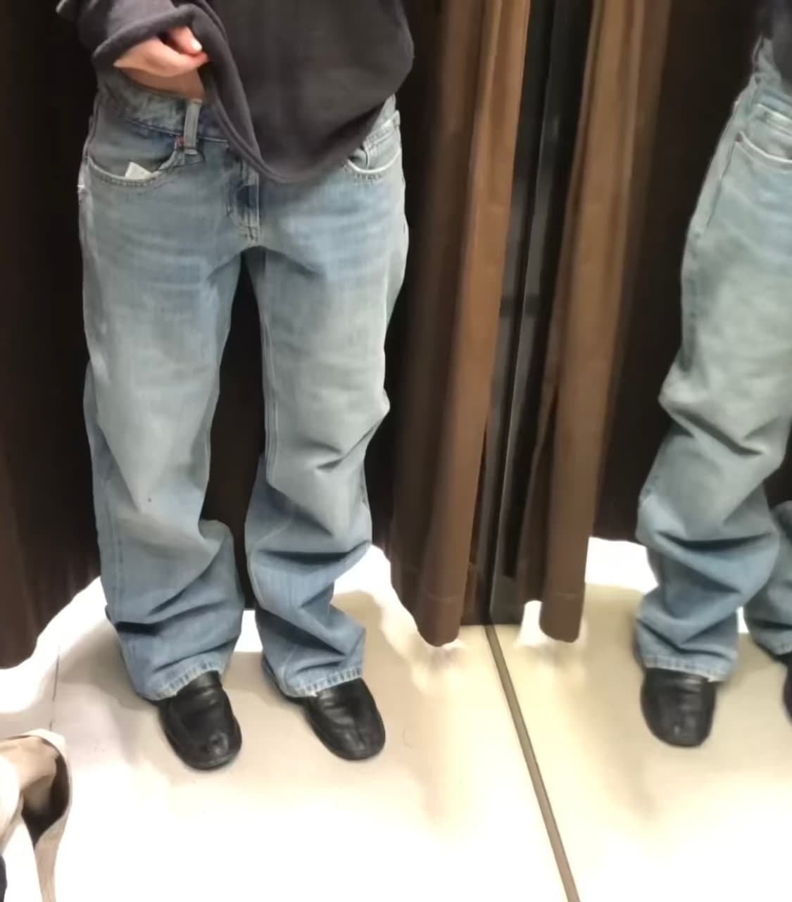 자라 일자핏 데님 팬츠 상품이미지1