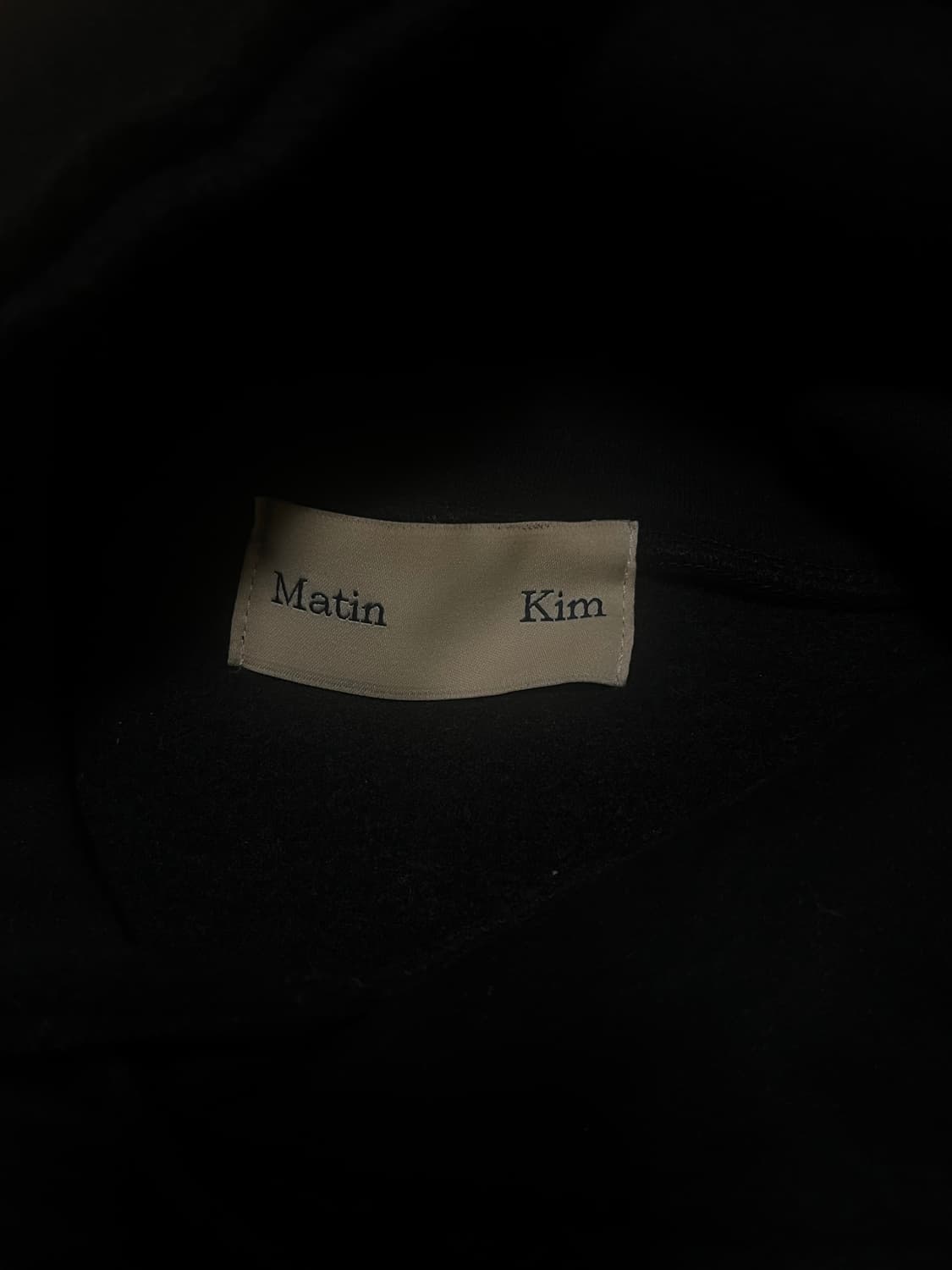 마뗑킴 로고 후드티 상품이미지3