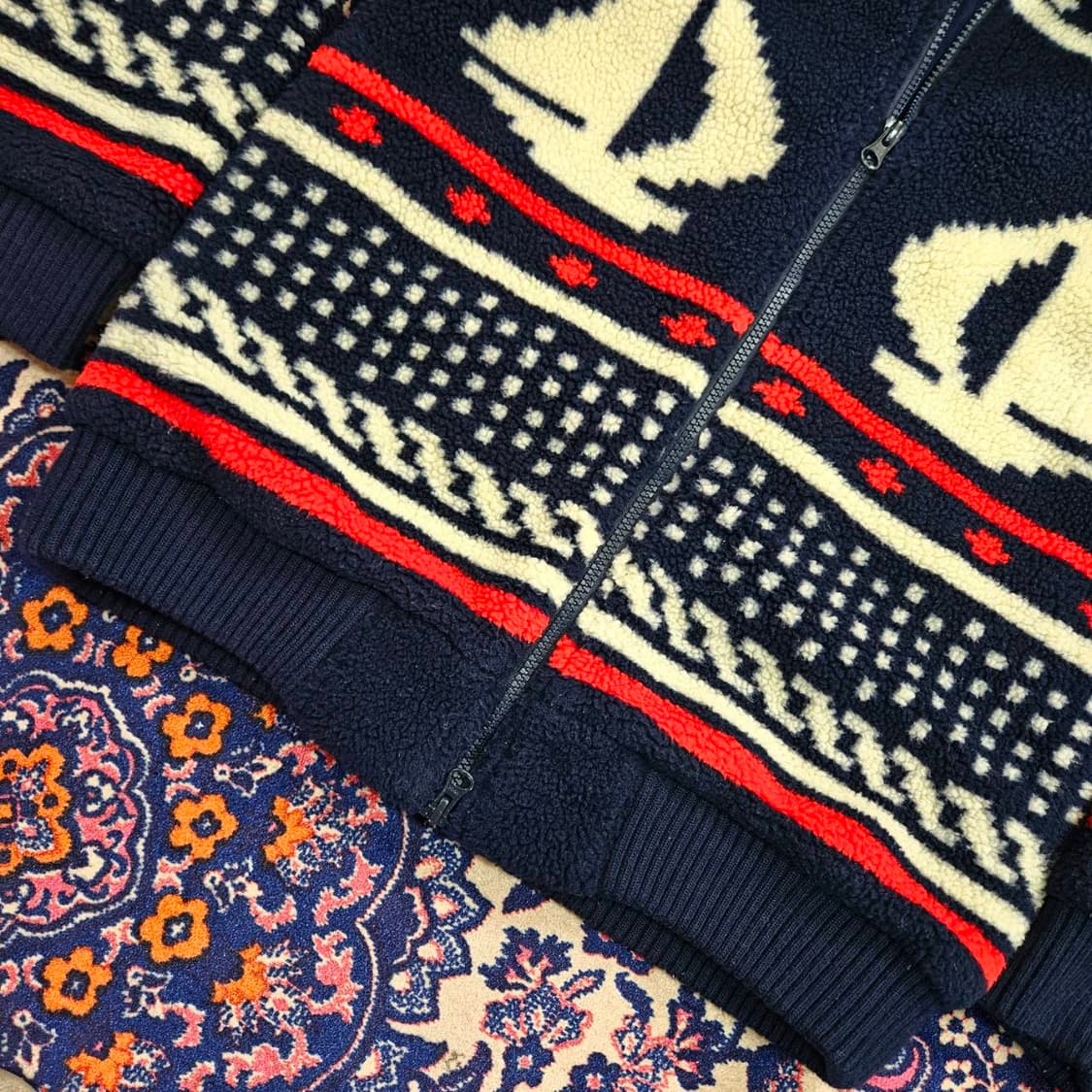 헬리한센(H/H) in Japan 파일 보어 요트 플리스 방풍 자켓 상품이미지4