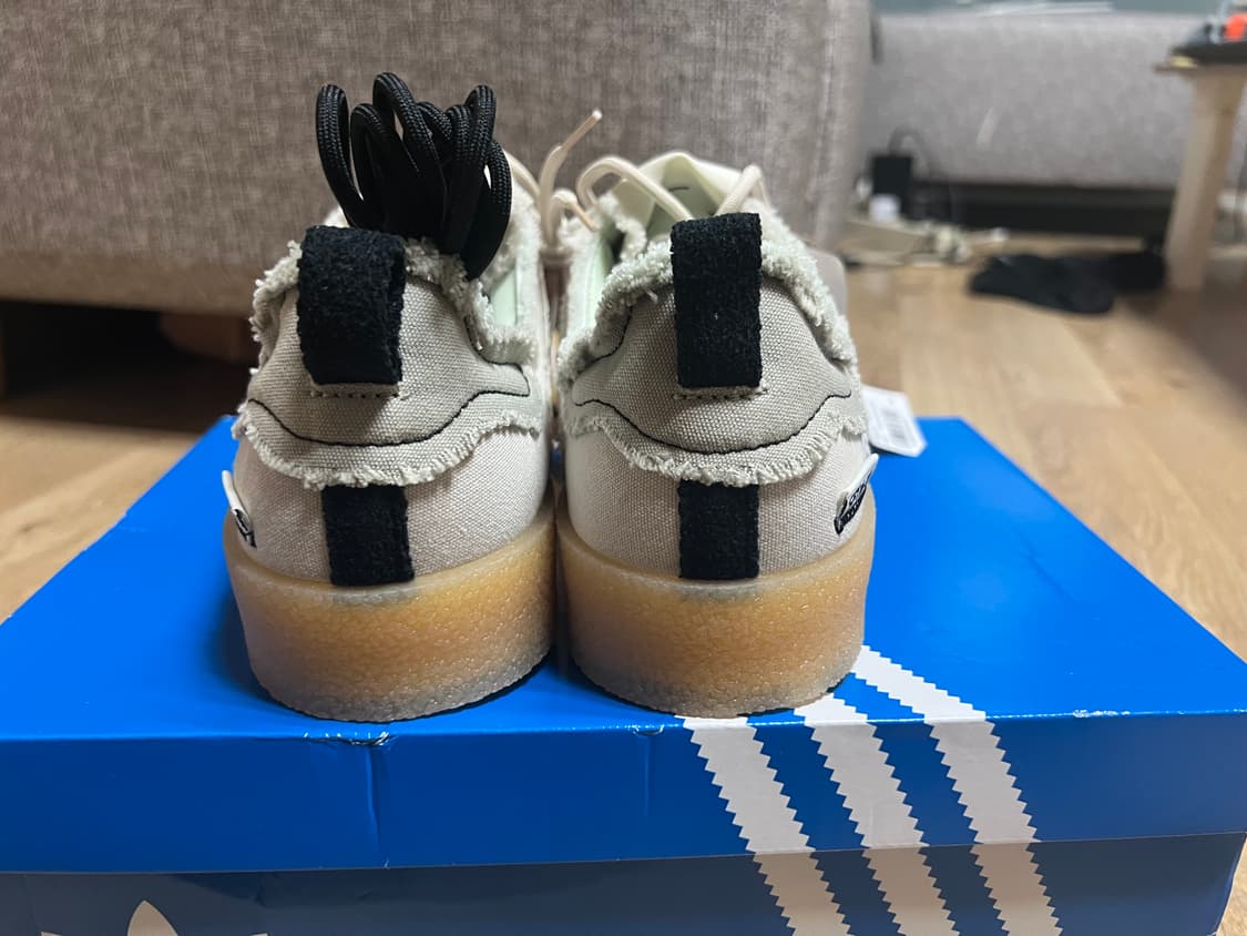 285)새상품 아디다스 캠퍼스 80s 송포더뮤트 블리스 코어 블랙 상품이미지4