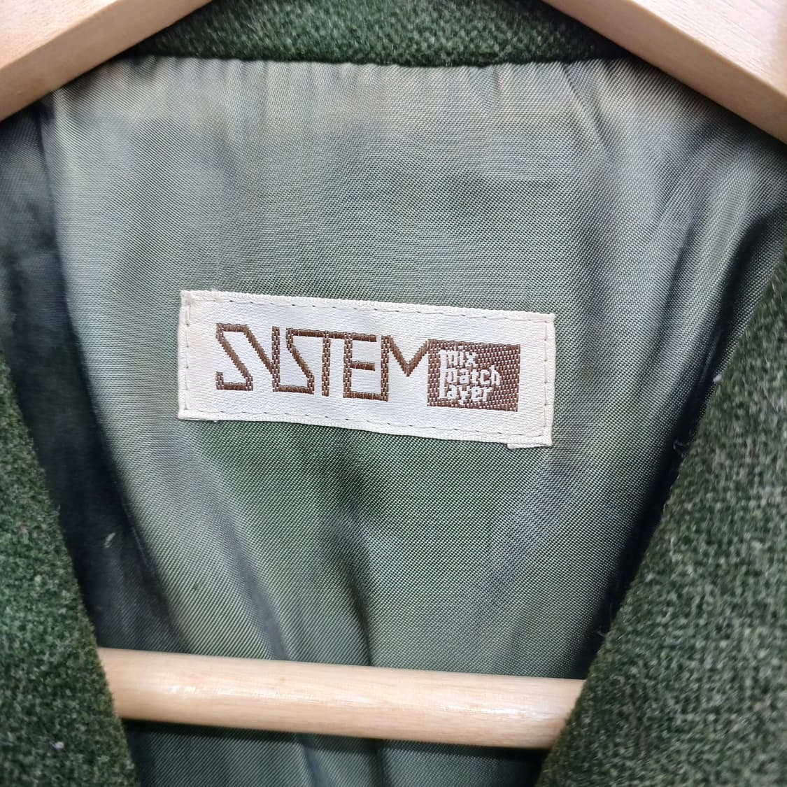 시스템 그린 크롭 자켓 66 상품이미지3