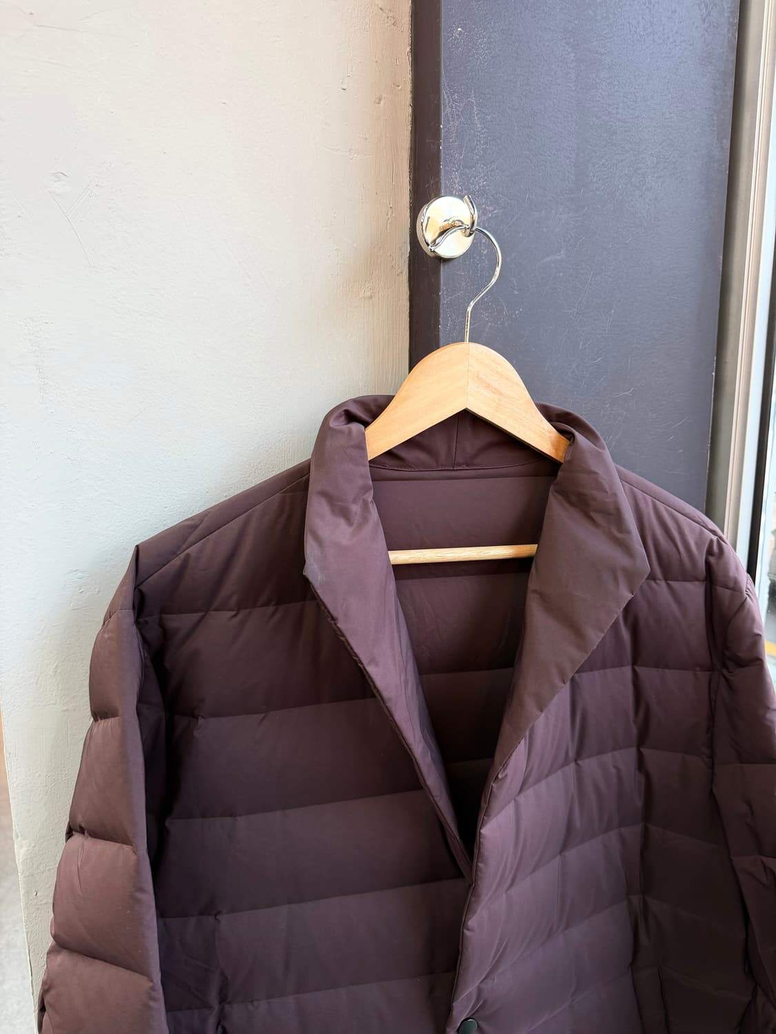 105/ 시스템옴므 구스다운 롱 패딩코트 자켓 상품이미지3