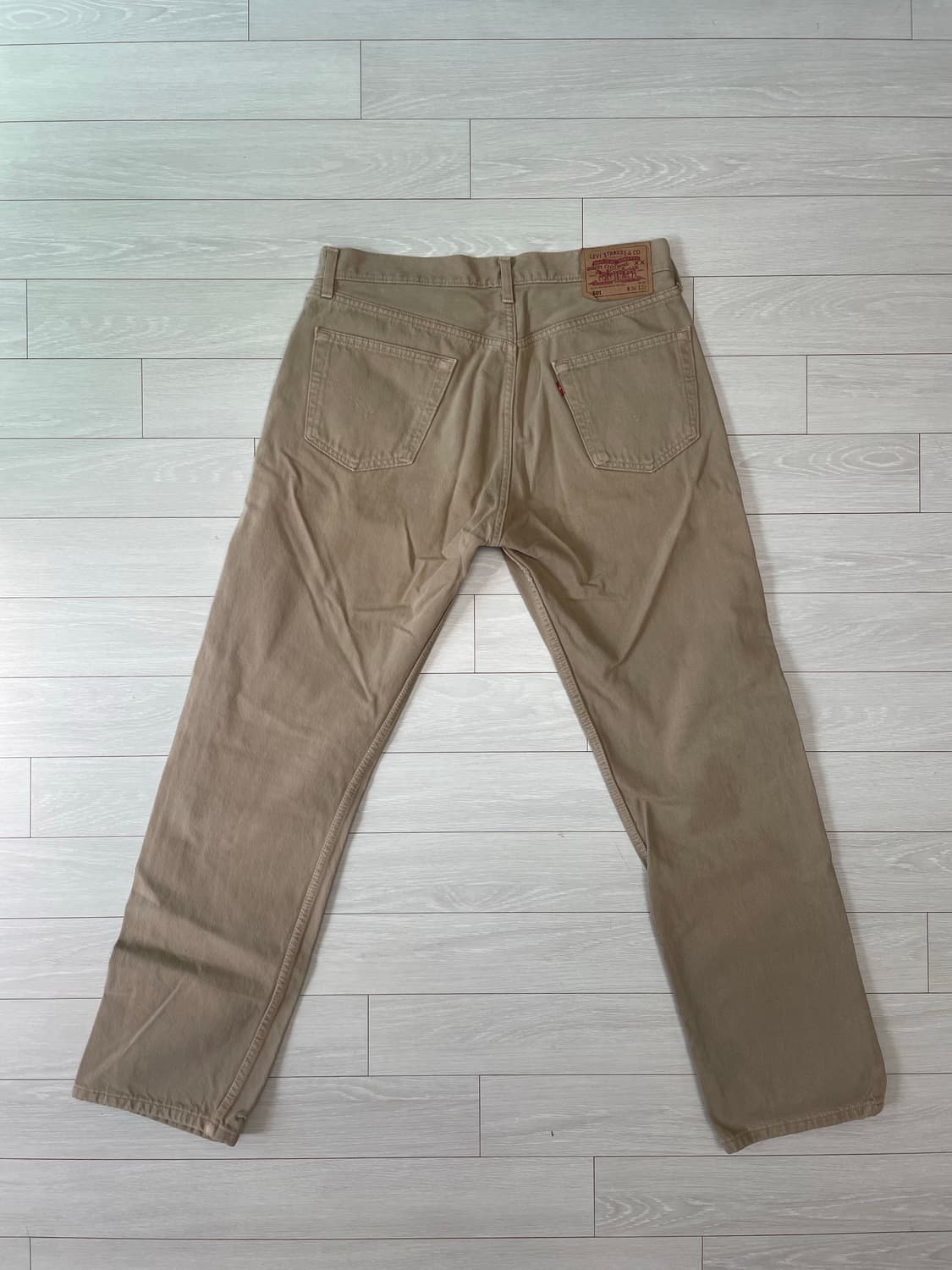 Levi’s 501 코튼 팬츠 (베이지) 상품이미지2