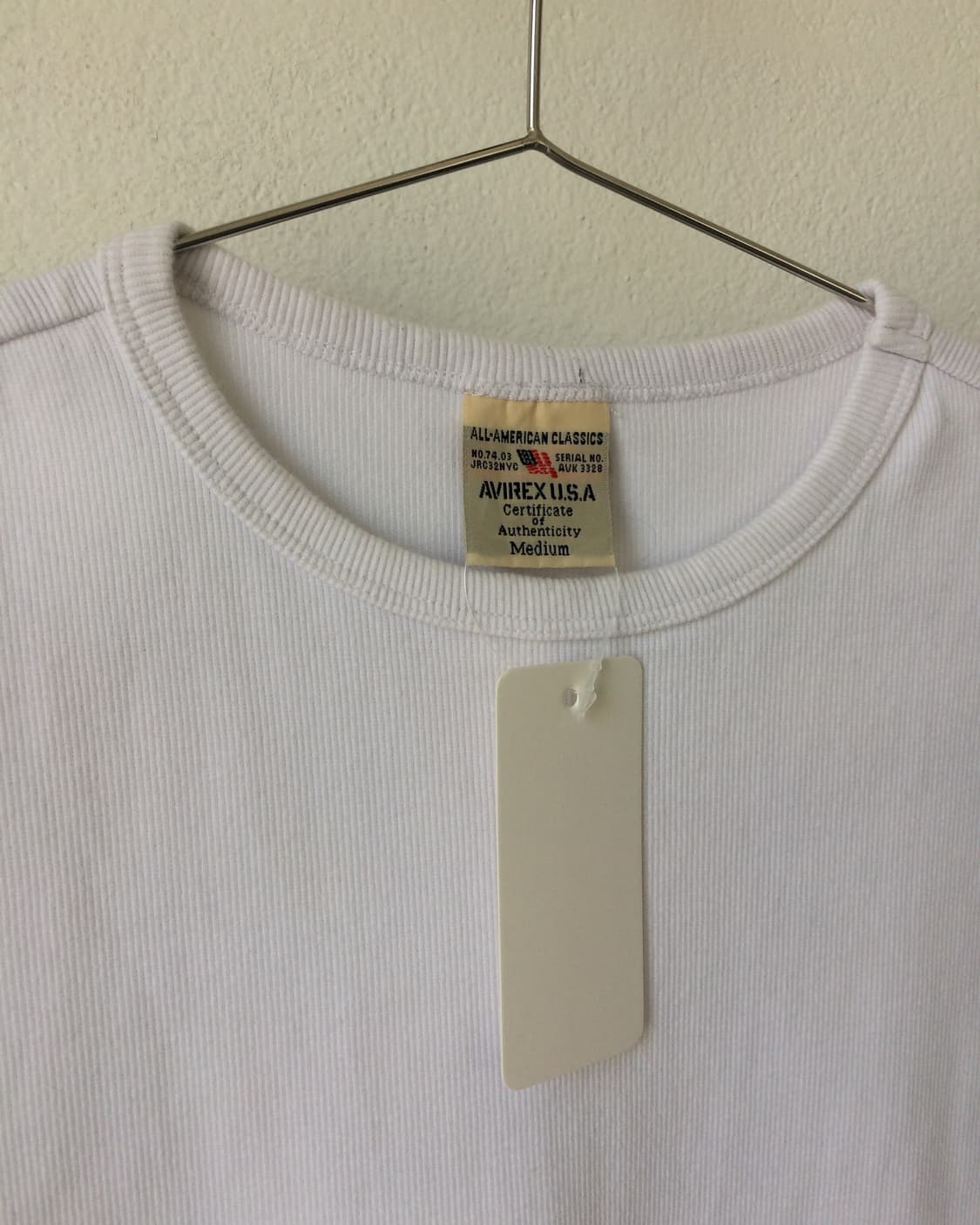 Avirex ribbed t shirt 상품이미지5